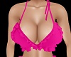 Magenta bikini top