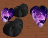 SG Heart Pillows Purple