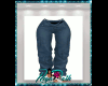 *D* Blue  Cargo Jeans