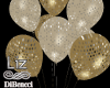 New Year Party balloons