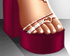 Burgundy Heels