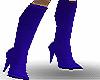 bleu stilletto boots