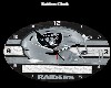 Raiders Clock