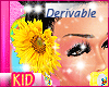 Derivable Hair Flower R