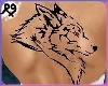 Wolf Back Tattoo F