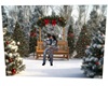 Christmas Bench Backgrd