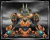Turquoise Diablo Warrior