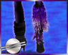 Purple Leg Tuft Left