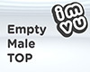 Empty Male Top