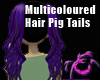 Purple Color Layers Tail