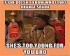 kel loves orange soda
