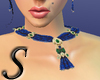 *S* Sapphire Necklace