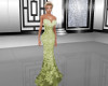 Lacey Green Gown