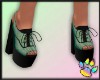 *J* Teal Flower Platform