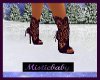 ~M~ Purple Lacey Boot