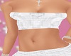 White and grey top