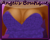 LSA Violet Ruffles Top