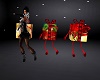 dancing christmas gifts