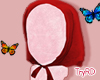 🦋 Red headscarf