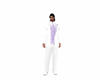 lavender wedding suit