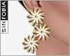 ::S::Gold Daisy Earrings