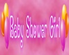 *ZB*Banner Bbshower Girl