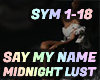 SAY MY NAME