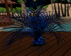 Blue animated plant