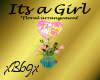 [B69]Its A Girl Flowers