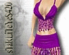 Purple Beads Outfit