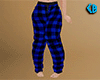 Blue PJ Pants Plaid Girl