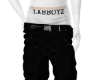 Y2K CHROME JEANS BLK!