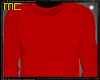 D.:. Clean Red Sweater
