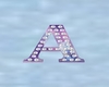 Lilac Letter A
