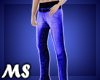 MS Glitter Pants Blue