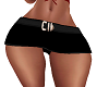 Black Strappy Skirt