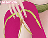 Flip Flops Handheld PINK