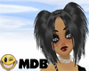 ~MDB~ BLACK LUCINDA HAIR