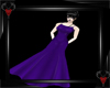 -N- Purple Silk Dress