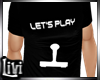 Lets Play T Shirt Couple