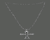!M! BLACK CROSS CHAIN