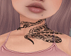 snake neck tattoo