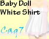 (Cag7)Baby Doll Shirt1 W
