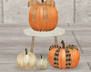 Fall Deco Table Pumpkins