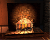 wine cell fireplace