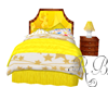 Yellow Star Teen Bed