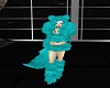 Teal Wolf Boots