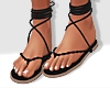 M! Twist Sandals Black