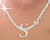 ❤ "S" Necklace