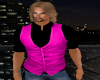 Pink Black Vest shirt